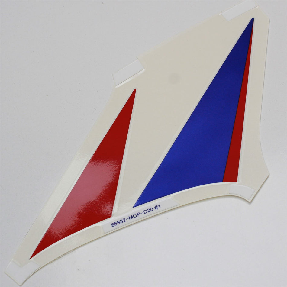 2012 HONDA CBR1000RR L/H Left Fuel Tank Decal Graphic - 86832MGPD20ZB