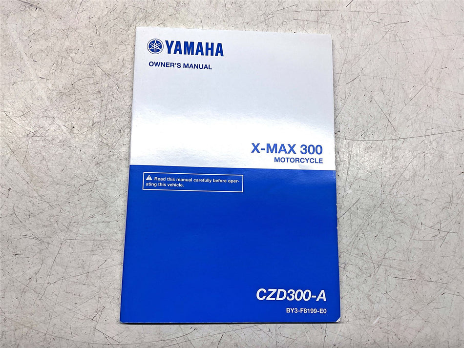 Yamaha XMAX 300 Owners Manual