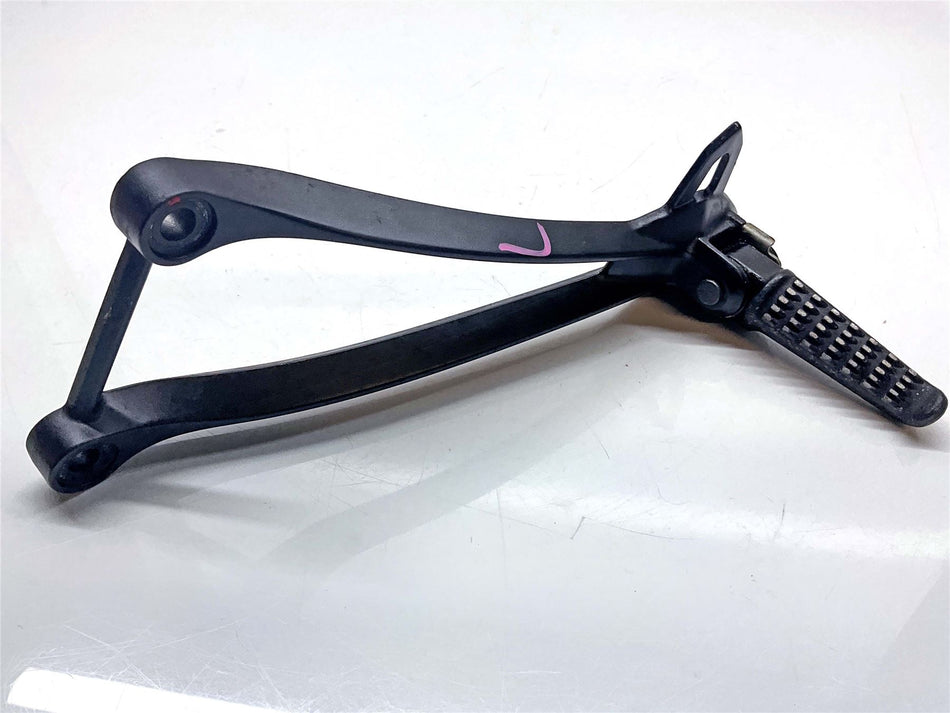 2015 Kawasaki Ninja ZX6R ZX636 Rear Left Footrest & Hanger - 340280094