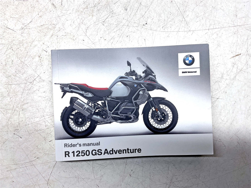 BMW R1250GS Adventure Riders Manual