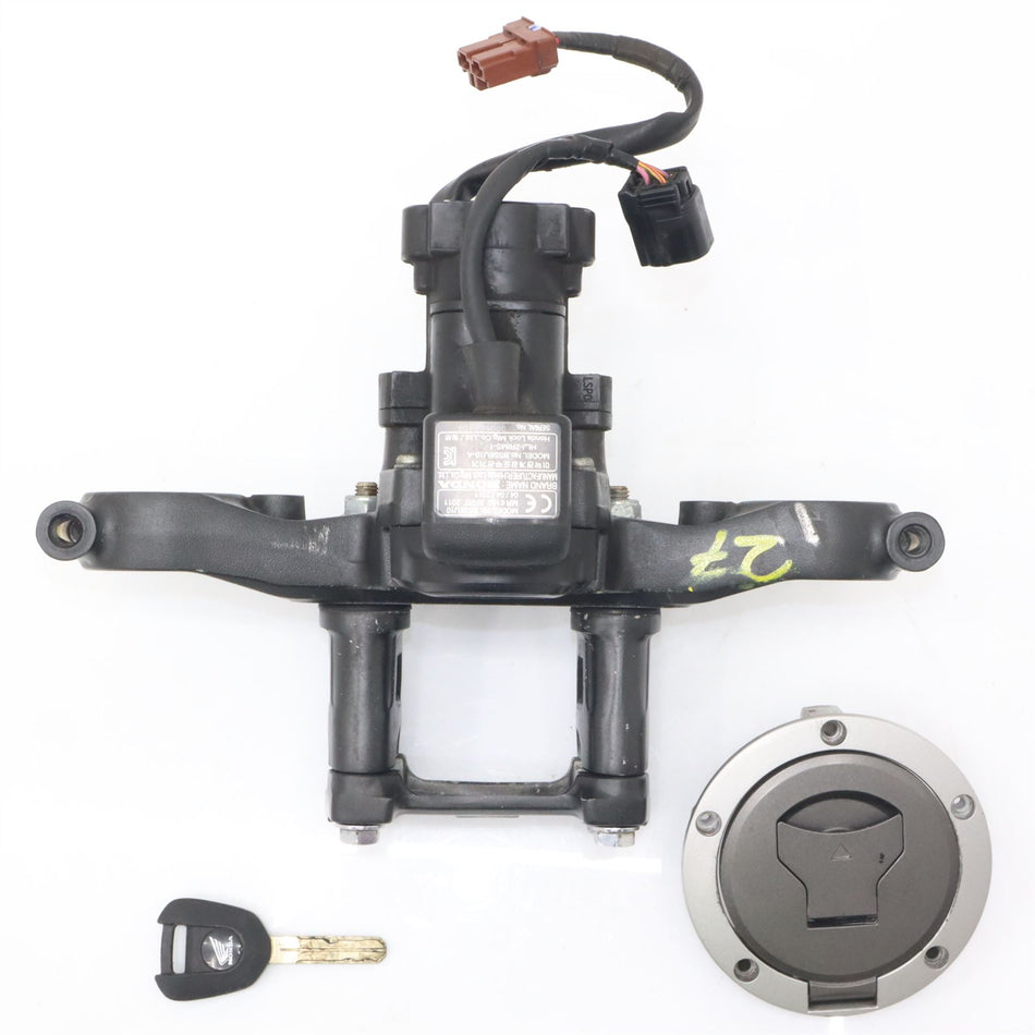 2017-2019 HONDA CB 650 F Lock Set & Top Yoke - 35010MJEDF1