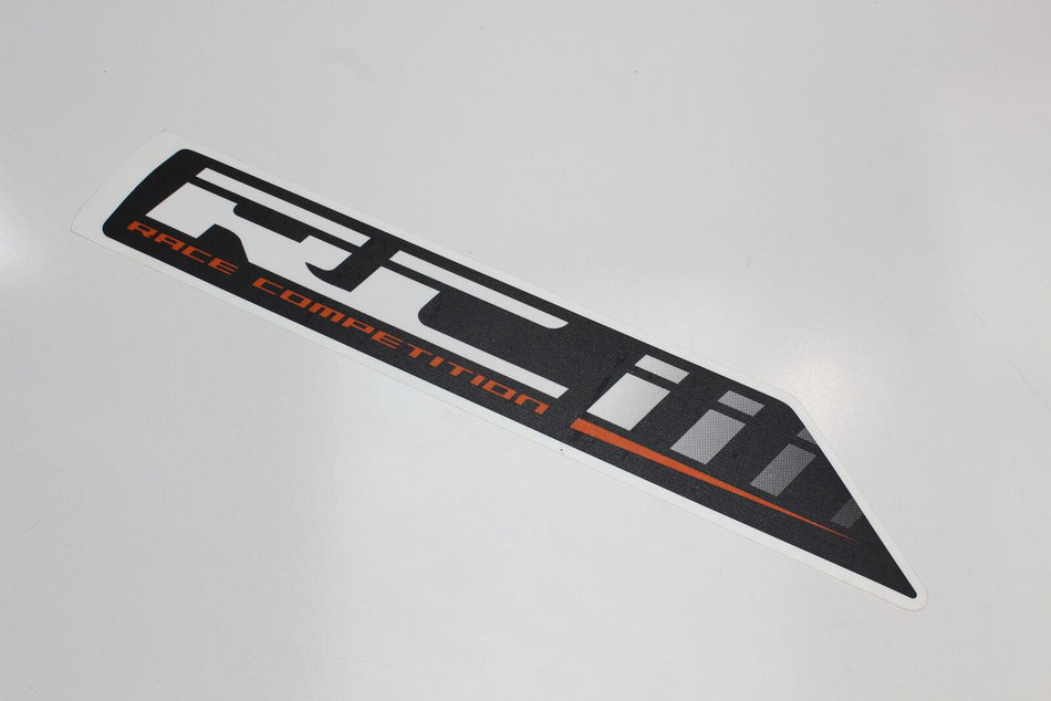 KTM RC125 Black L/H Left Belly Lower Panel Fairing Decal Graphic Sticker