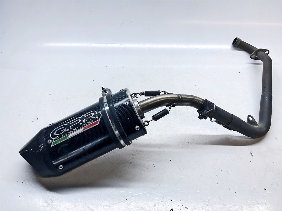 Honda MSX125 GROM Exhaust header & GPR Silencer - H.233.FUNE