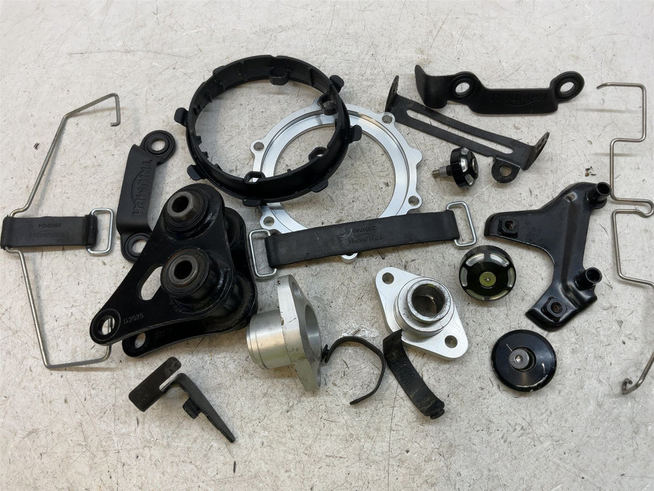 2026 Triumph Street Triple RS Moto2 Edition Assorted Brackets, Covers and Mounts