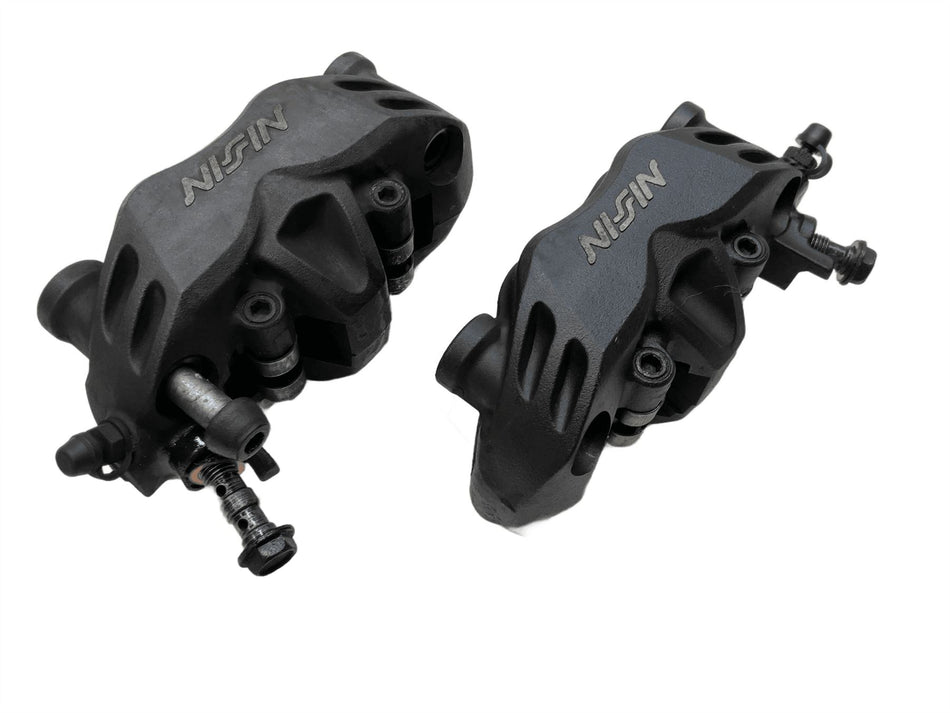 2008 Kawasaki ZZR 1400 Front Brake Calipers Pair 430800040DJ