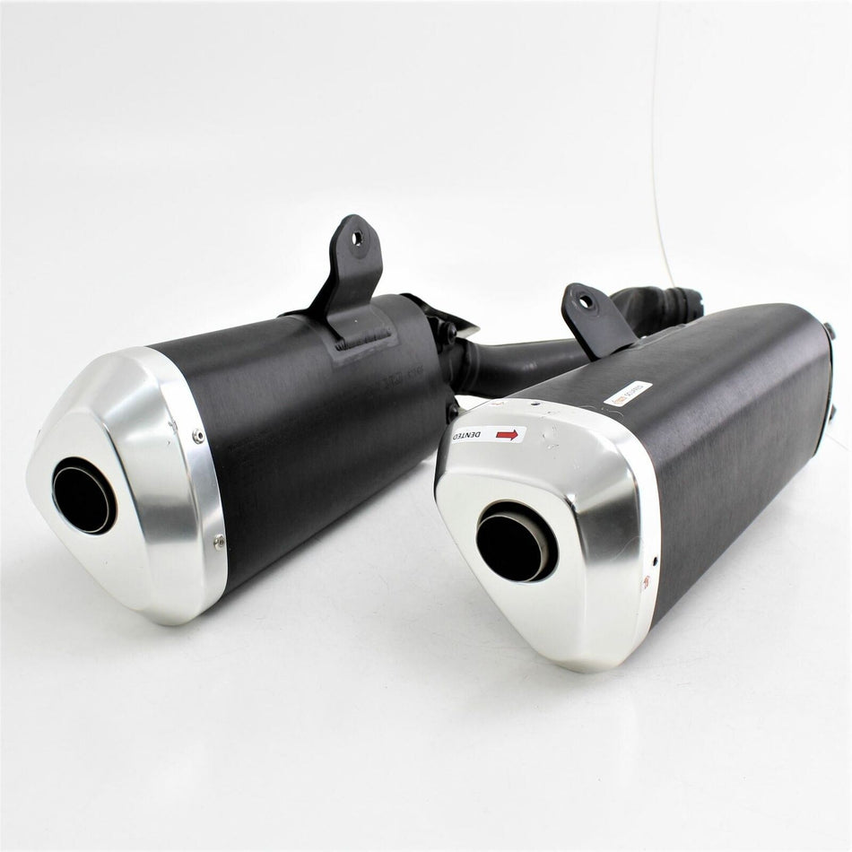 2007-2008 SUZUKI GSXR1000 K7/K8 Left & Right Hand Exhausts - Genuine OE
