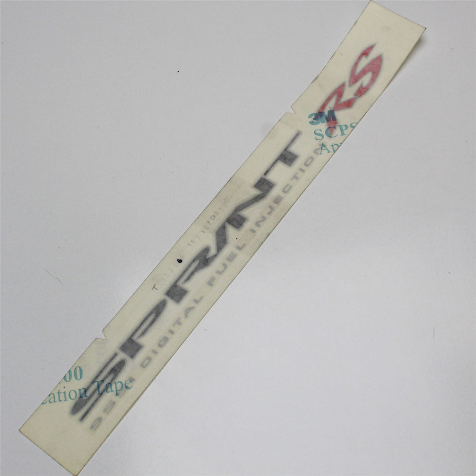 TRIUMPH SPRINT RS Rear Seat Fairing Decal Graphic - T2302069