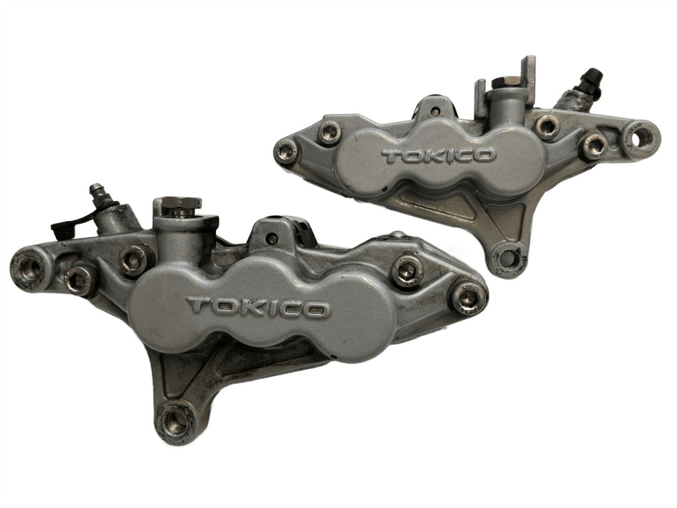 2002 Kawasaki Vulcan 1500 Front Brake Calipers Pair 430411854