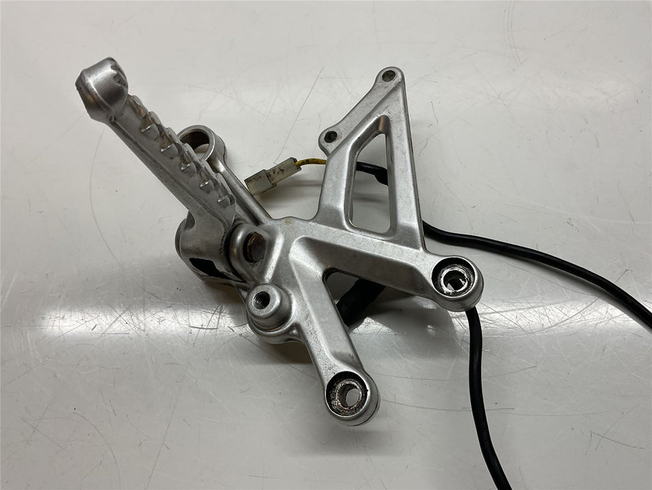 2010 Aprilia RSV4 R Front Right Footrest & Hanger - 858786
