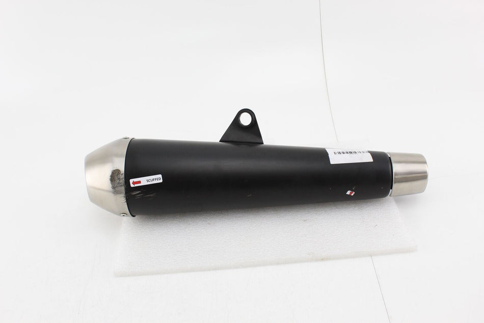 2019 TRIUMPH SPEED TWIN R/H right exhaust silencer black part No - T2202564