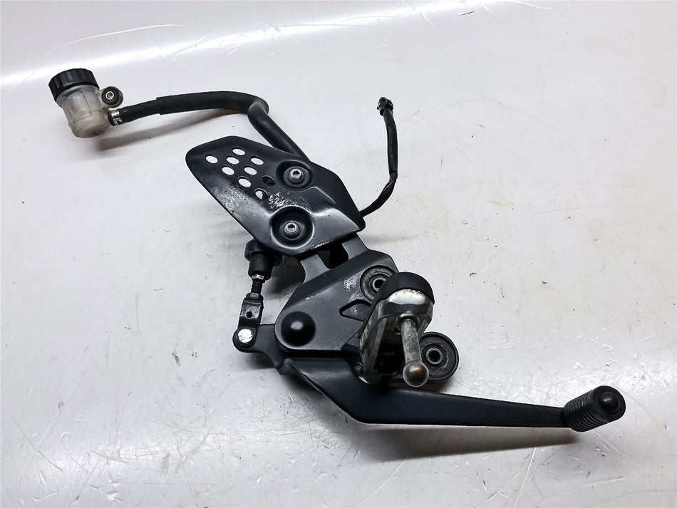 2024 Yamaha MT-07 Rear Brake Master Cylinder and Footrest Hanger - 4P52583V00