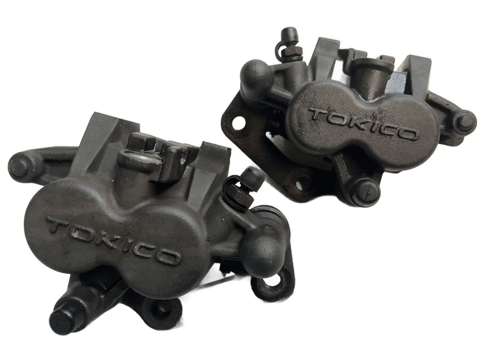 2008 Kawasaki ER-6f Front Brake Calipers Pair 430800035