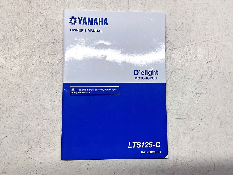 Yamaha D'elight 125 Owners Manual