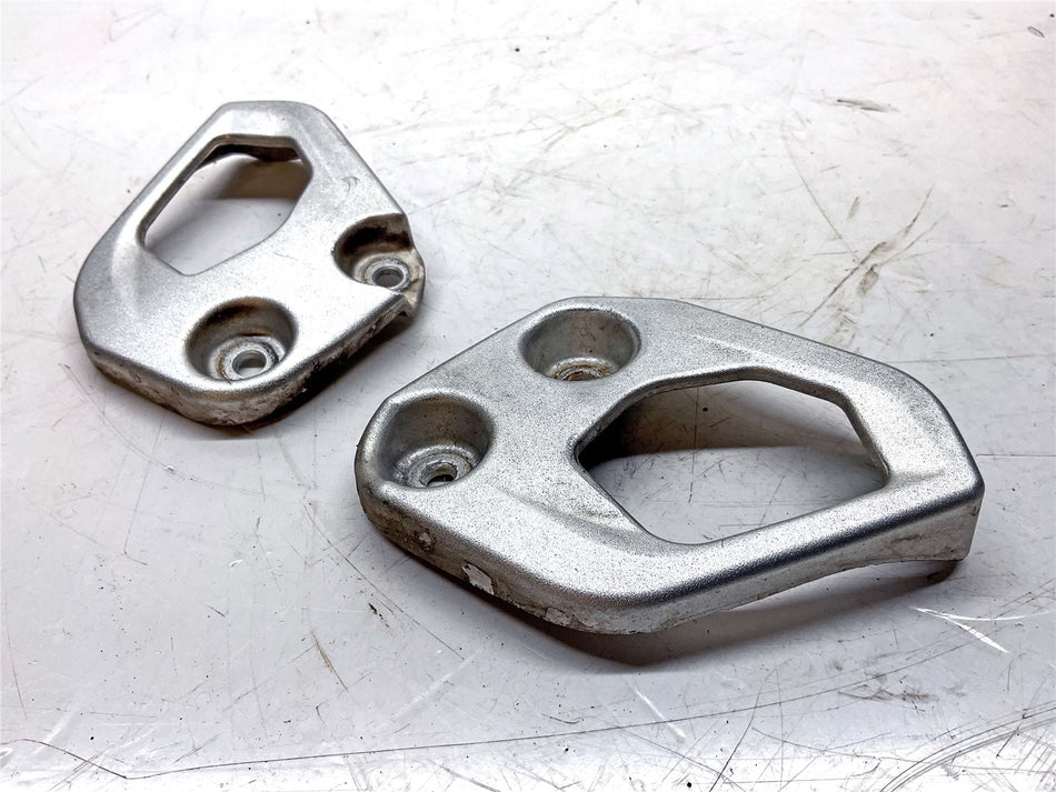 2014 BMW R1200GS Left and right riders heel plates - 46718526191/2