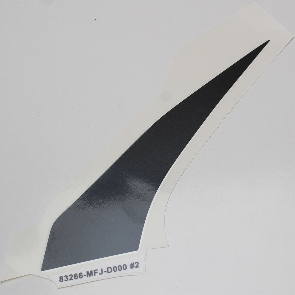 2007 HONDA CBR600RR L/H Left Lower Fuel Tank Decal Graphic - 83266MFJD00ZB