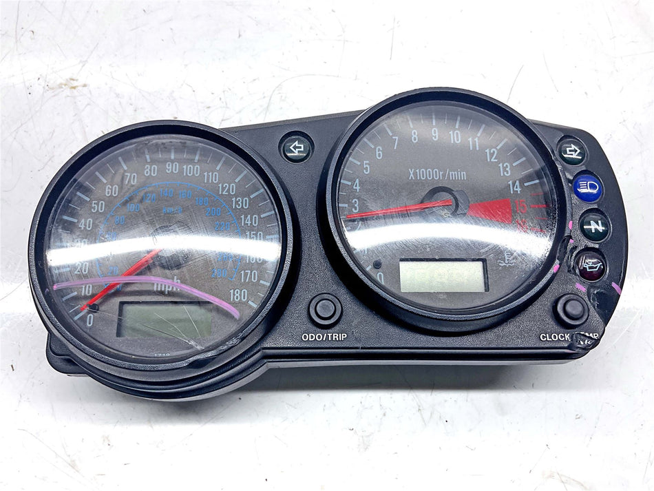 2002 Kawasaki Ninja ZX6R ZX636 Speedometer - 22950 Miles - 280111201