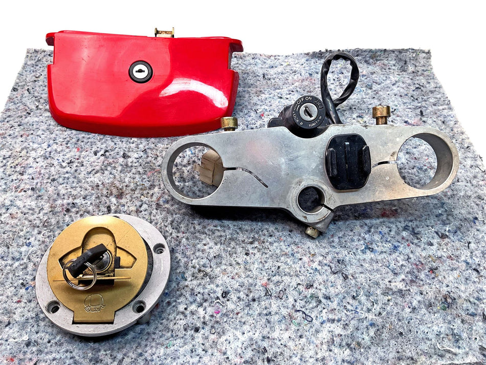 1995 Ducati Super Sport Lock Set - 34110041A