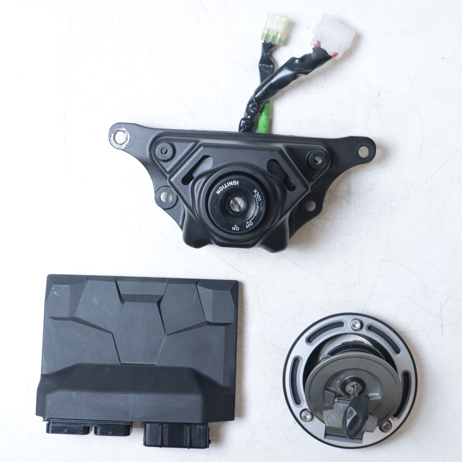 2023 Yamaha Tracer 9 GT+ Lockset (with ECU and Immobilizer) - BLG-W8250-02