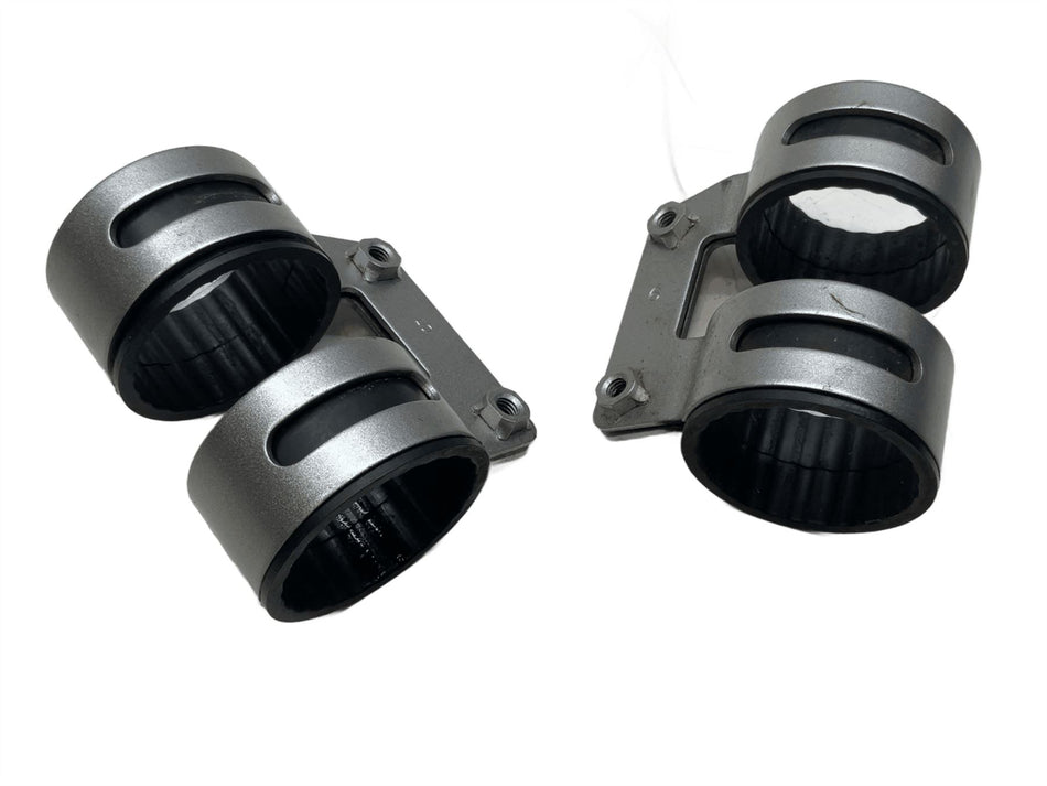 2018 Yamaha XJR1300 Fork Protectors Clamps Brackets Pair
