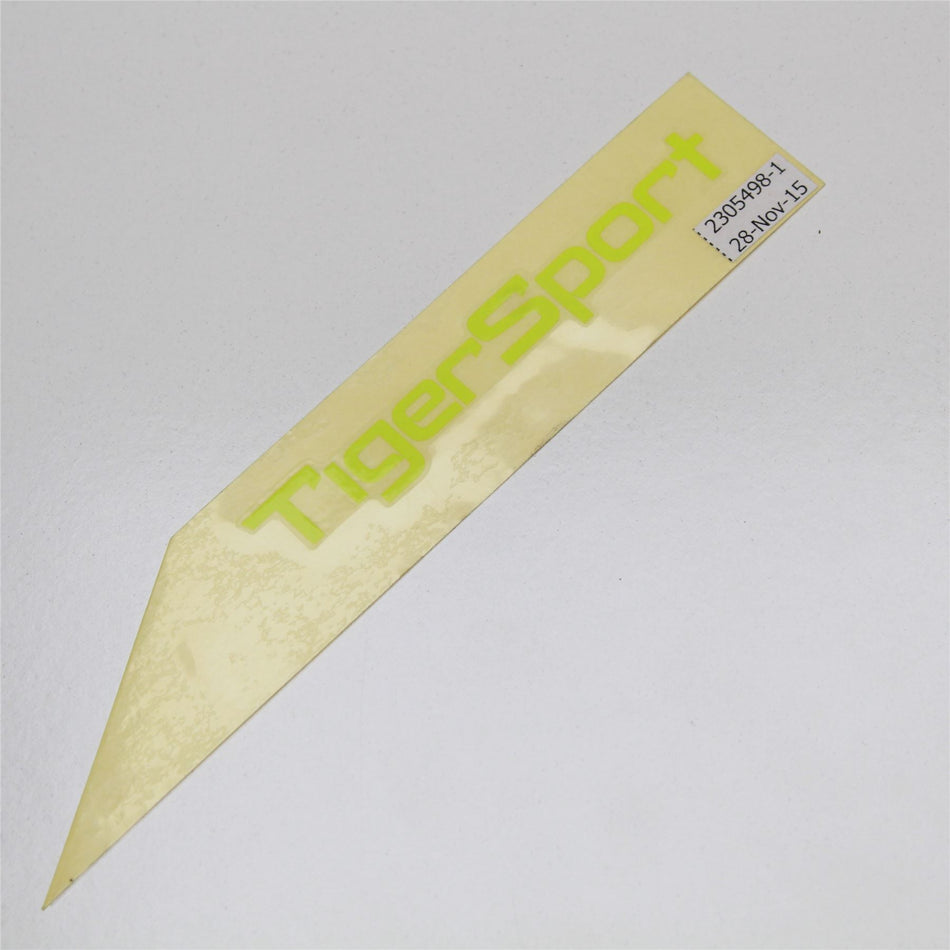TRIUMPH TIGER SPORT Decal, Rear Bodywork, Tail Fairing, R/H Right - T2305498