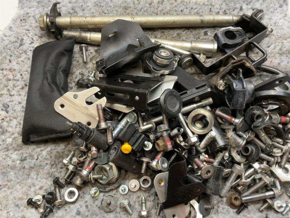2024 Kawasaki Z650RS Assorted Nuts Bolts Fixings Brackets Axles Spindles