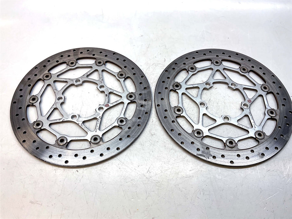 2018 Triumph Street Triple 765 R Front Brake Discs (Pair) - T2022080