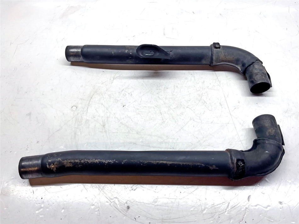 2018 Triumph Bonneville T120 Black Left & Right Exhaust Link Pipes - T2206990