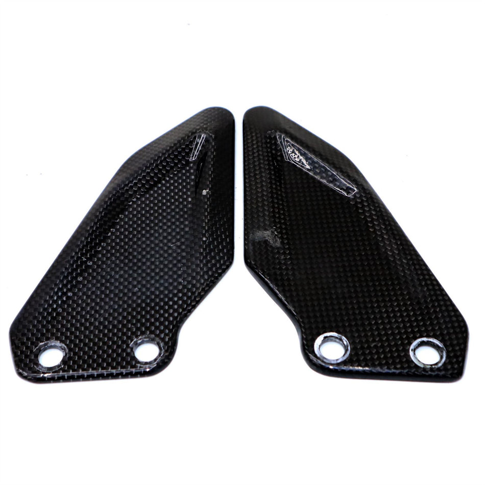 2016 BMW S1000RR Left and Right Front Heel Plates - B56220L&RHEELCARB