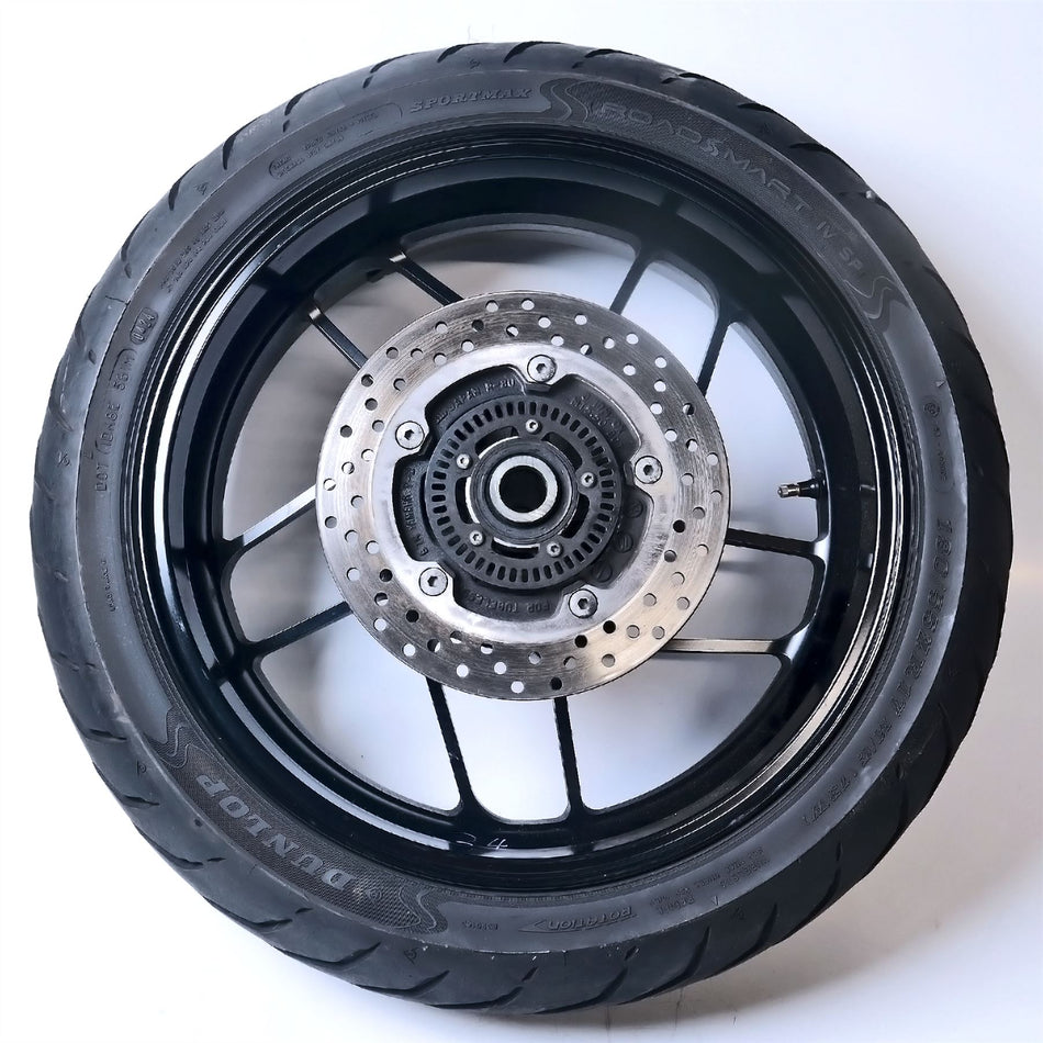 2022 Yamaha Tracer 9 GT Rear Wheel With Tyre & Disc - B7N253380098