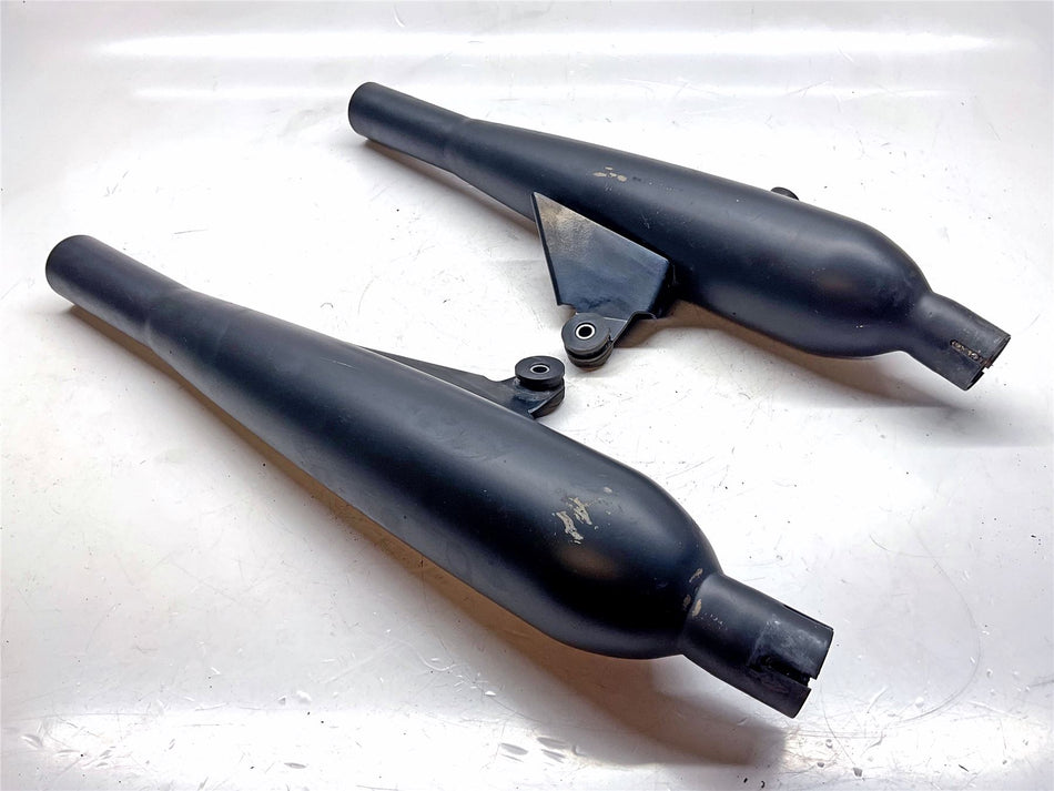 2018 Triumph Bonneville T120 Black Left & Right Silencers