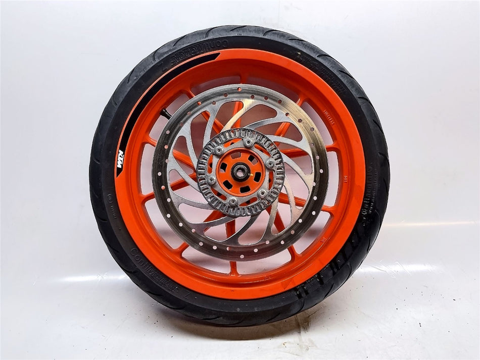 2020 KTM 390 Duke Front Wheel, Tyre & Disc - 93009001044EB