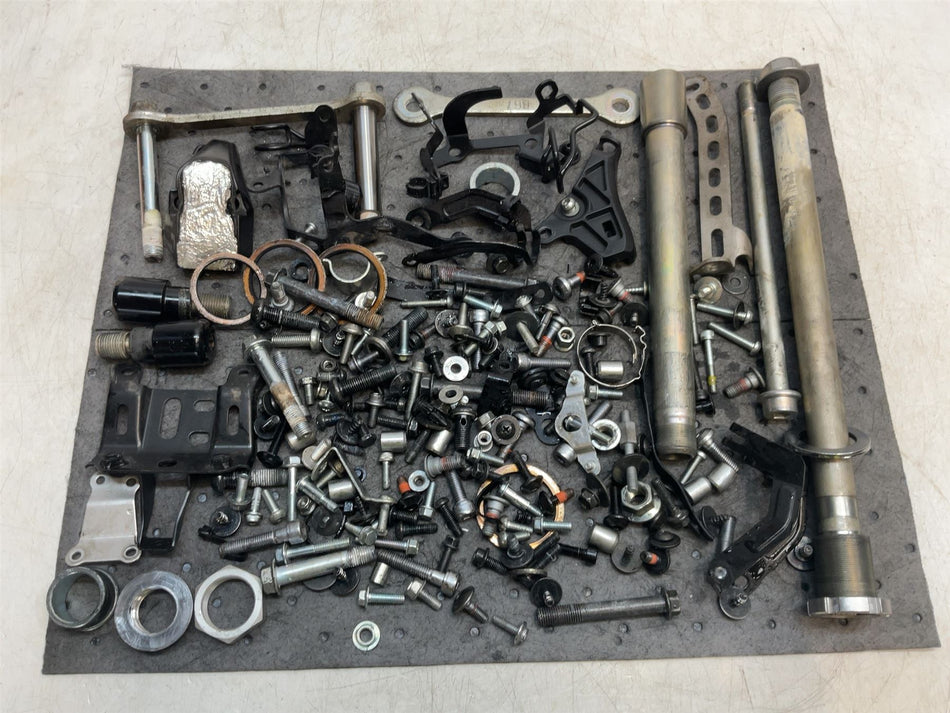 2022 Yamaha MT-10 Assorted Nuts Bolts & Fixings Kit Axles Brackets B67