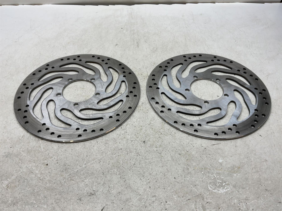 2017 Triumph Bonneville Front Brake Discs Pair T2021133