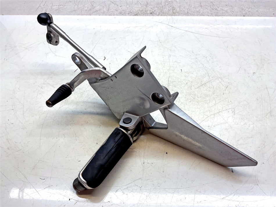 2006 Yamaha FJR1300A Front Left Footrest & Hanger - 3P6274420000