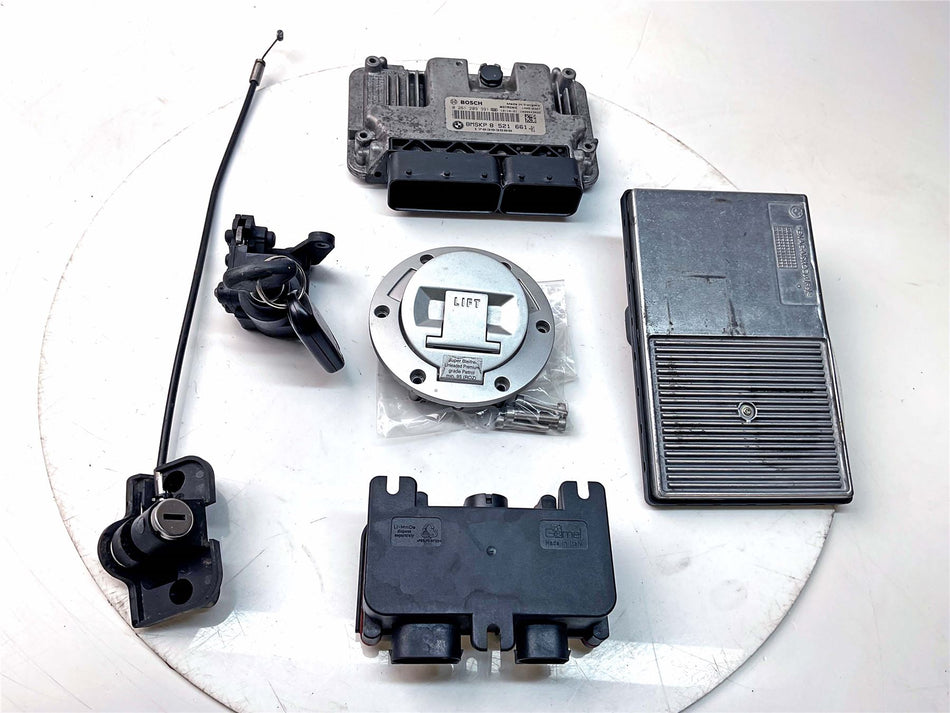 2013 BMW R1200RT Lockset & ECU - 61318543110