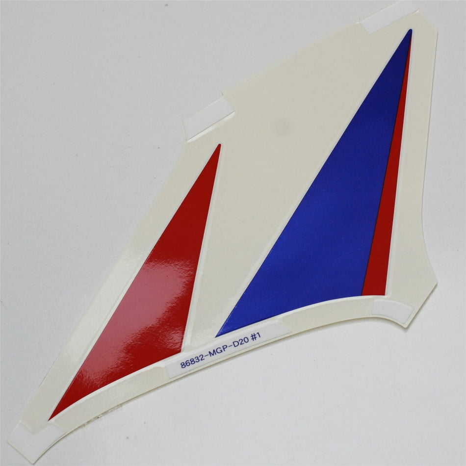 2012 HONDA CBR1000RR L/H Left Fuel Tank Decal Graphic - 86832MGPD20ZB