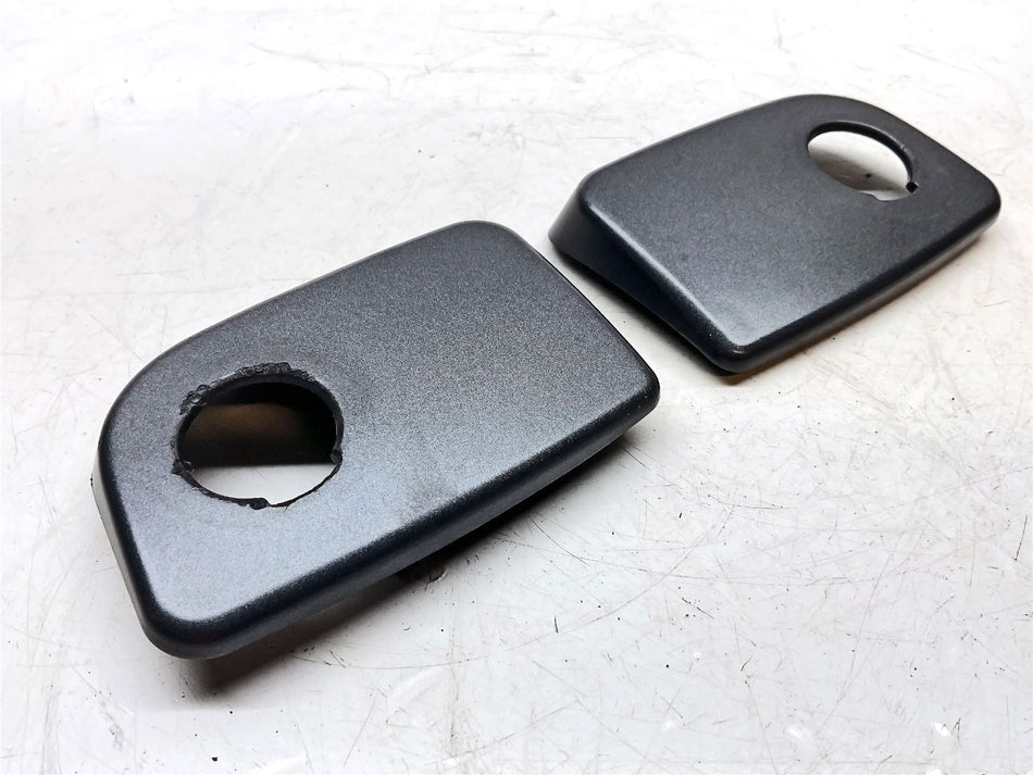 2010 Vespa GTS Super 300 Sport Left & Right Front Fairing Mirror Trims - 599679