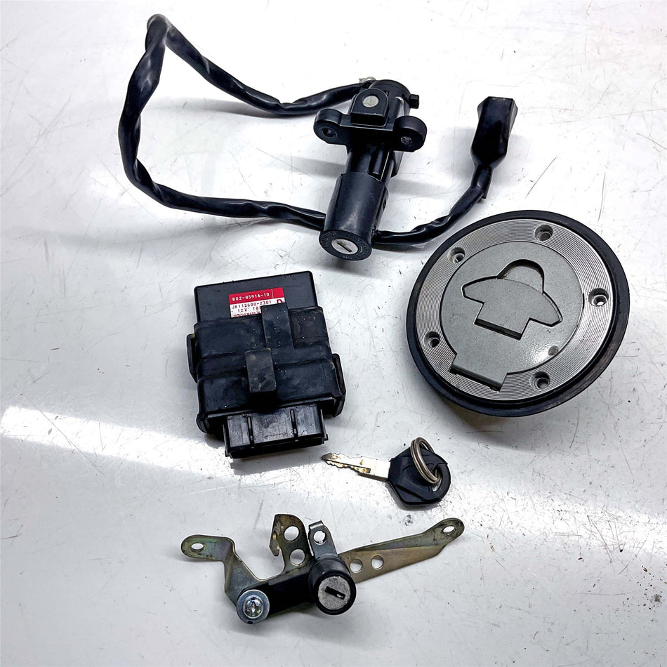 2015 Yamaha YZF R3 Lock Set & ECU - 10874 Miels - 1WDXH2500200
