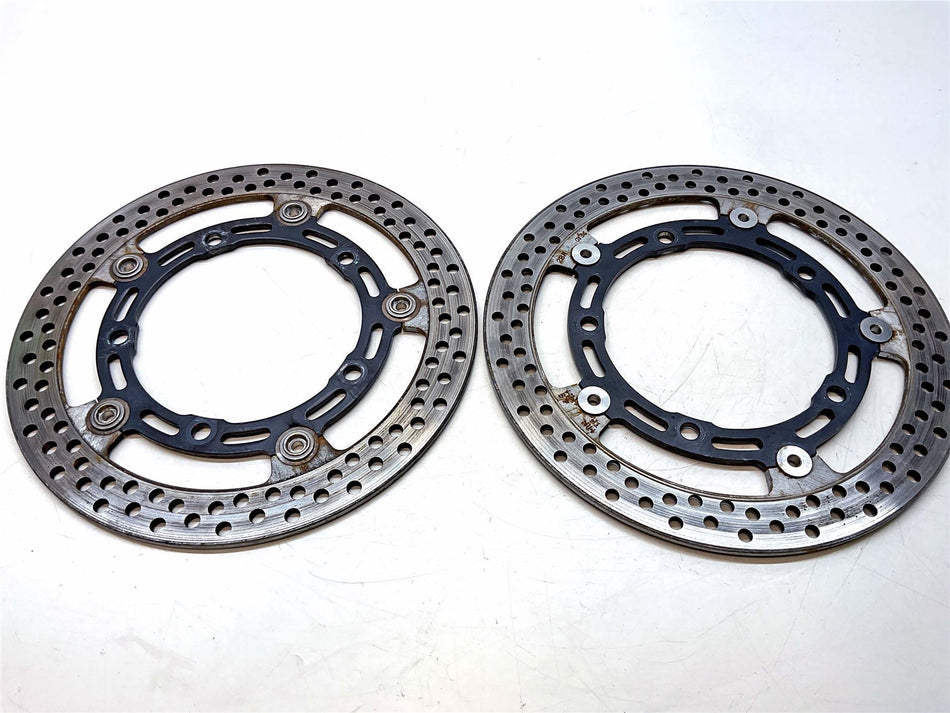 2022 Kawasaki Z650RS ER650 ABS Front Brake Discs (Pair) - 41080073411I