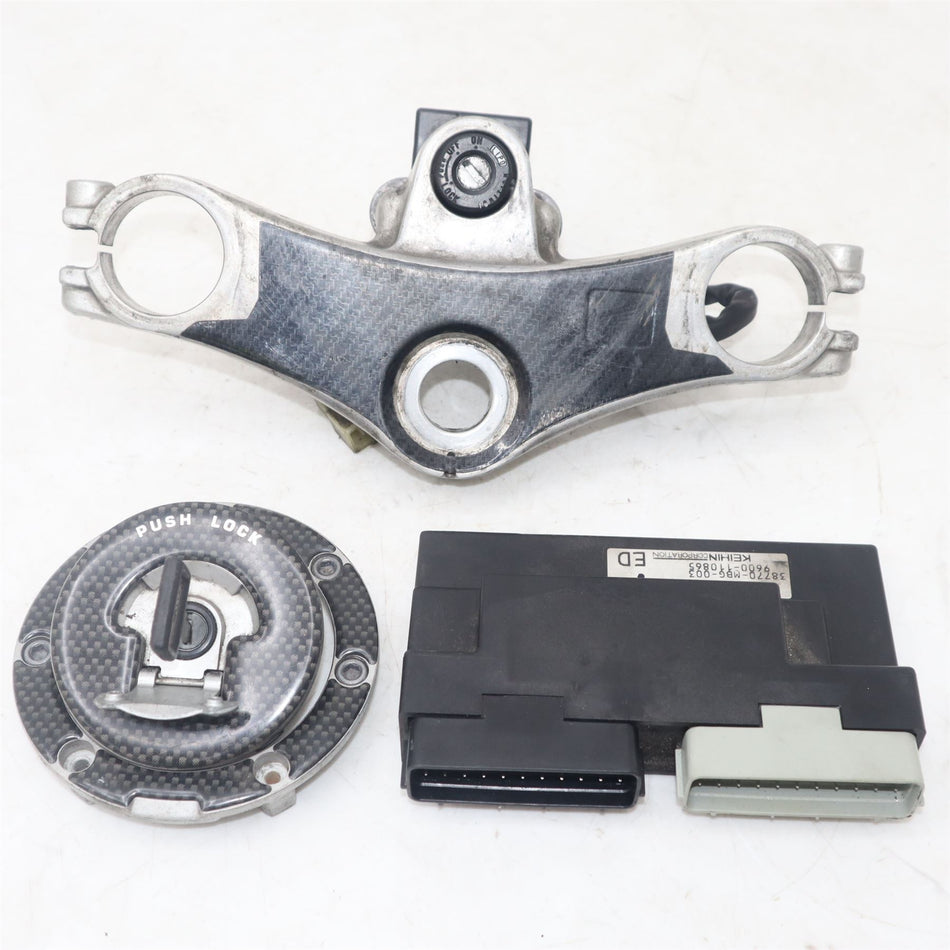 1998-2001 HONDA VFR 800F Lock Set - 38770MBG000
