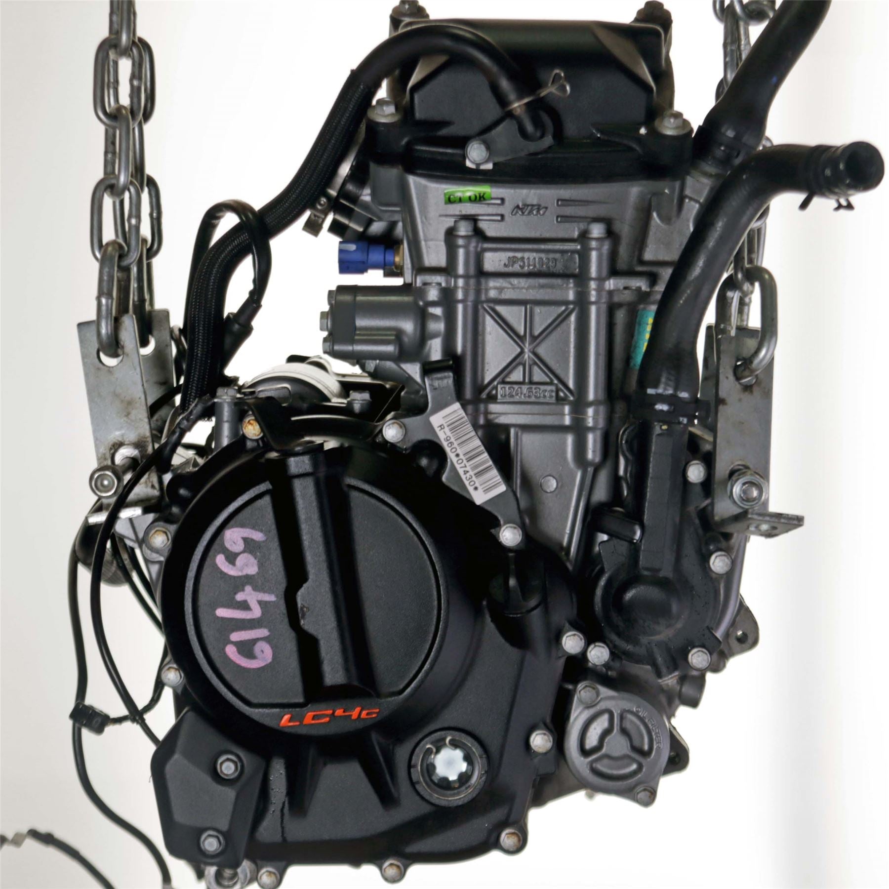 2024 KTM Duke 125 Engine - 700 Miles – Motomine
