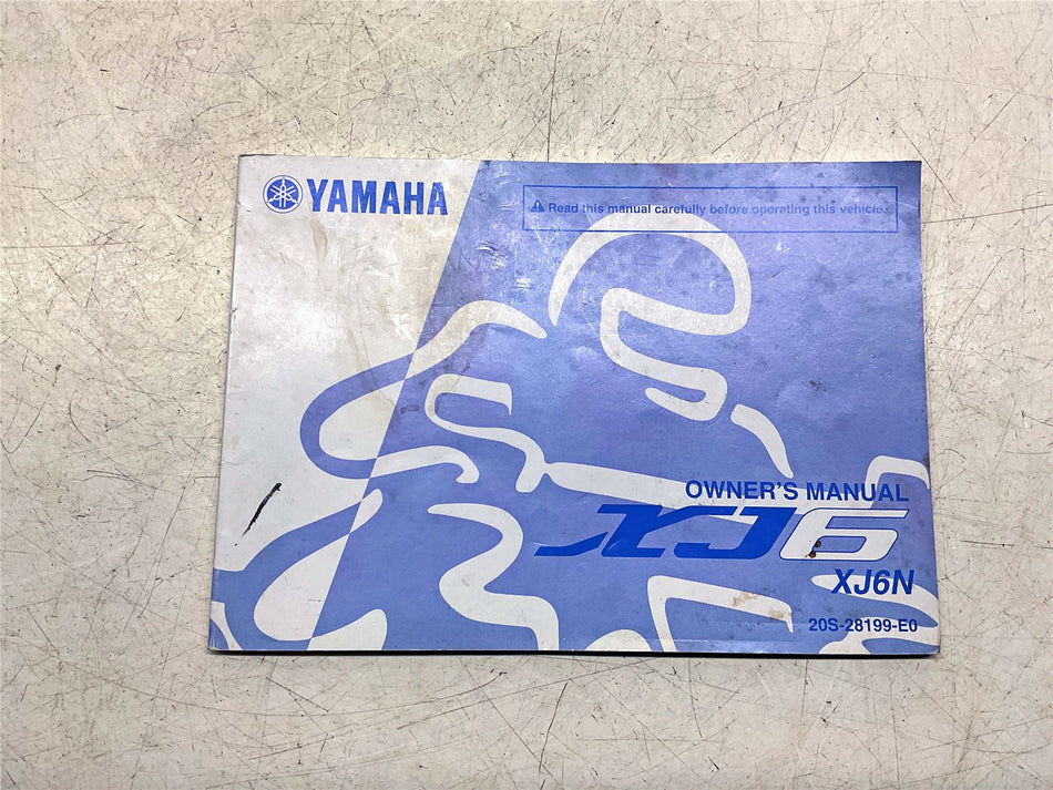 Yamaha XJ600 Owners Manual