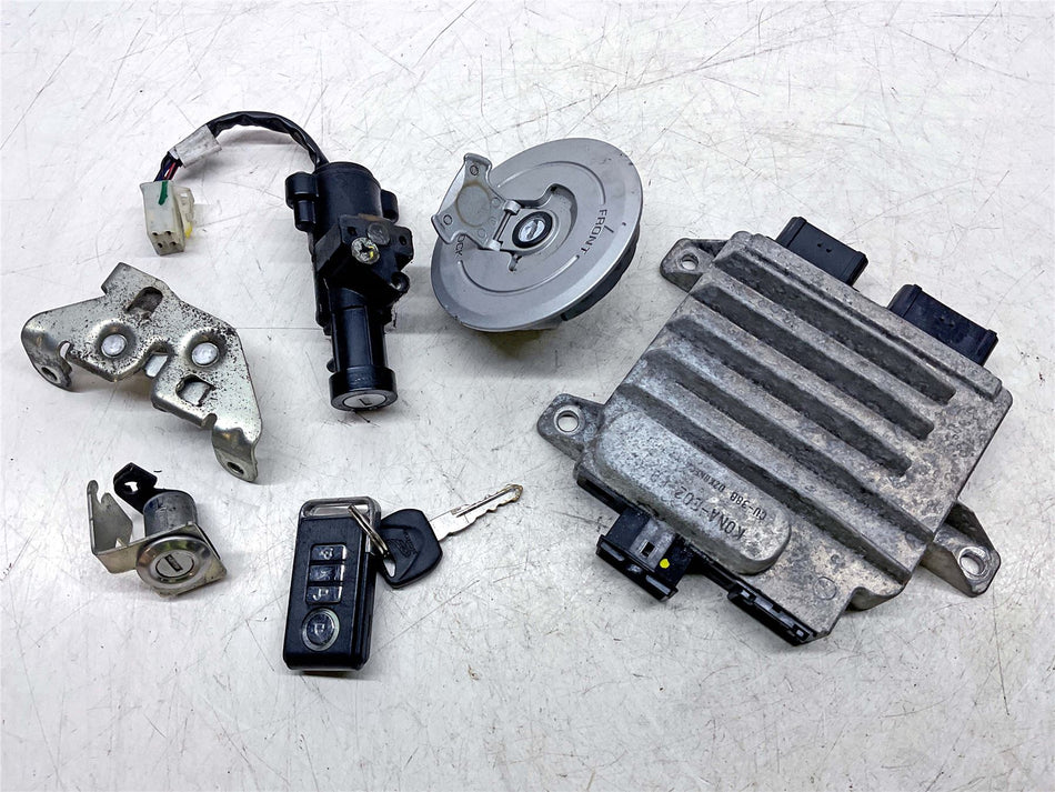 2023 Honda CBF125 Full Lock Set / Key Set / ECU - 10421 Miles - 35010K0NE01