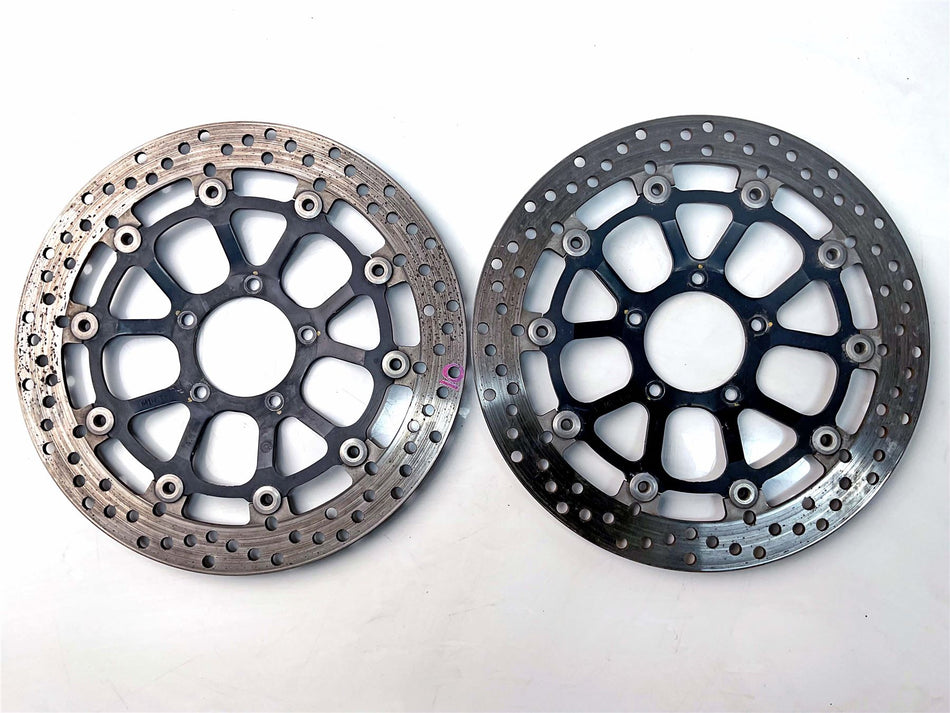2009 Ducati 848 Front Brake Discs (Pair) - 49240851A