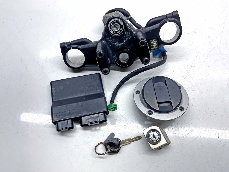 2017 Suzuki SV650A Full Lock Set & ECU -12434 Miles - 3700016892000