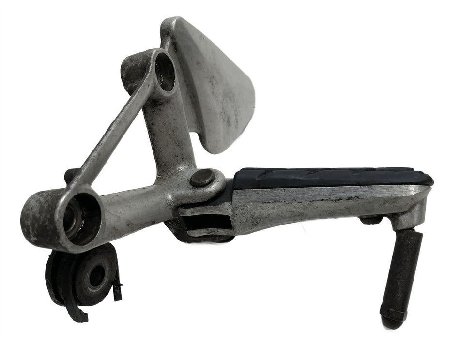 1999 Honda CBR1100XX Blackbird Front Left Footrest & Hanger 50642MAT000