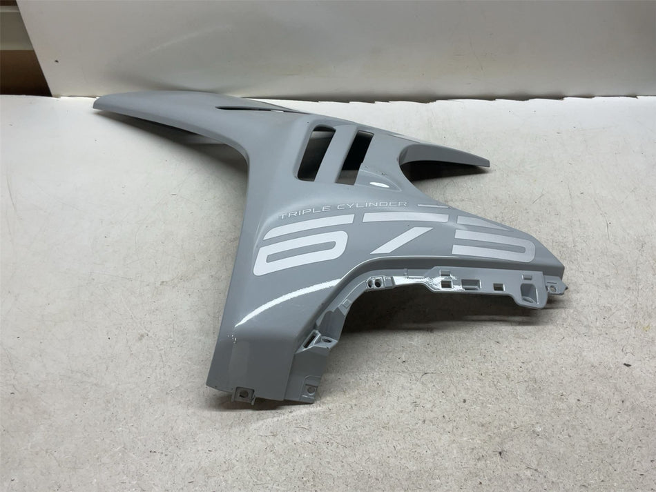 2026 CF-Moto 675 SR-R Left Side Fairing Grey 675SRRLS