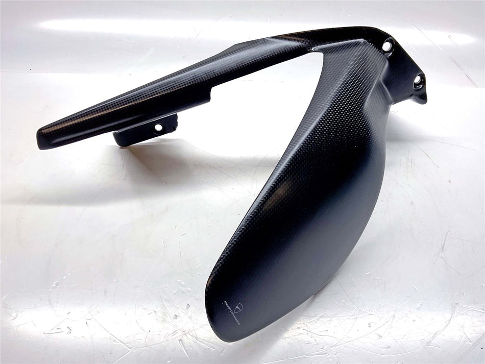 2021 Ducati Panigale V4 SP OEM Ducati Carbon Rear Hugger Chainguard - 96911811AA