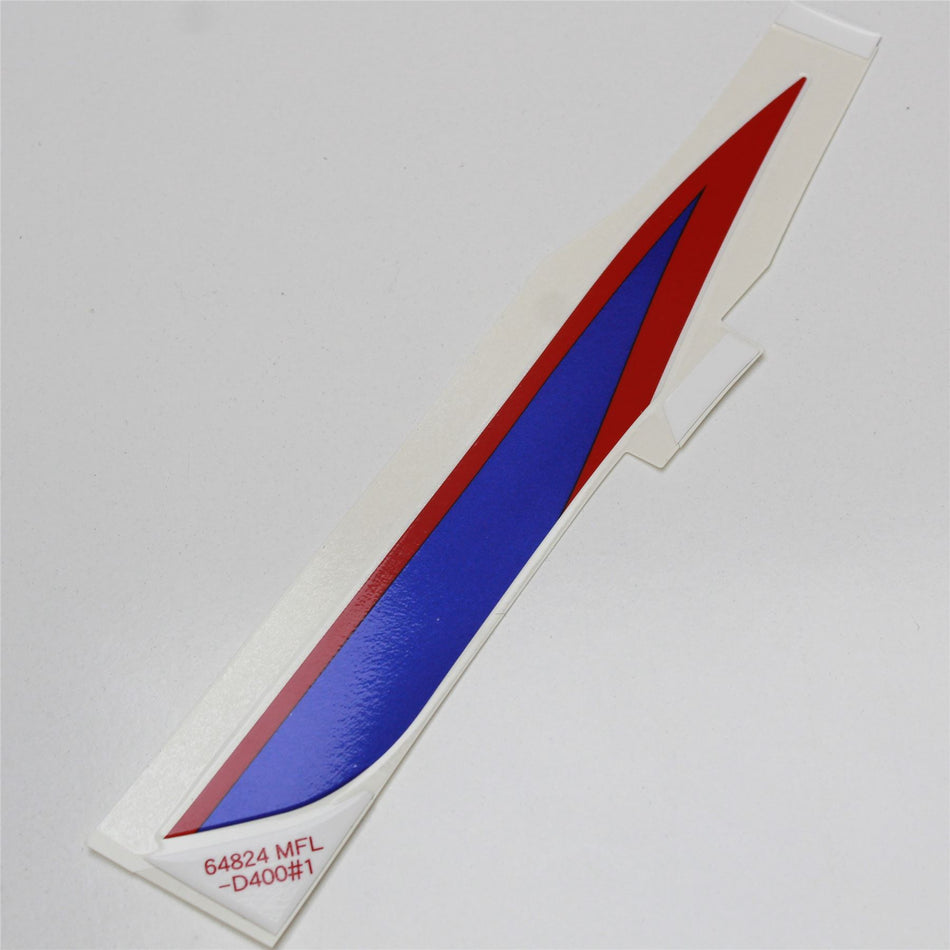 2010 HONDA CBR1000 FIREBLADE L/H Left Fuel Tank Decal Graphic  - 64824MFLD40ZA