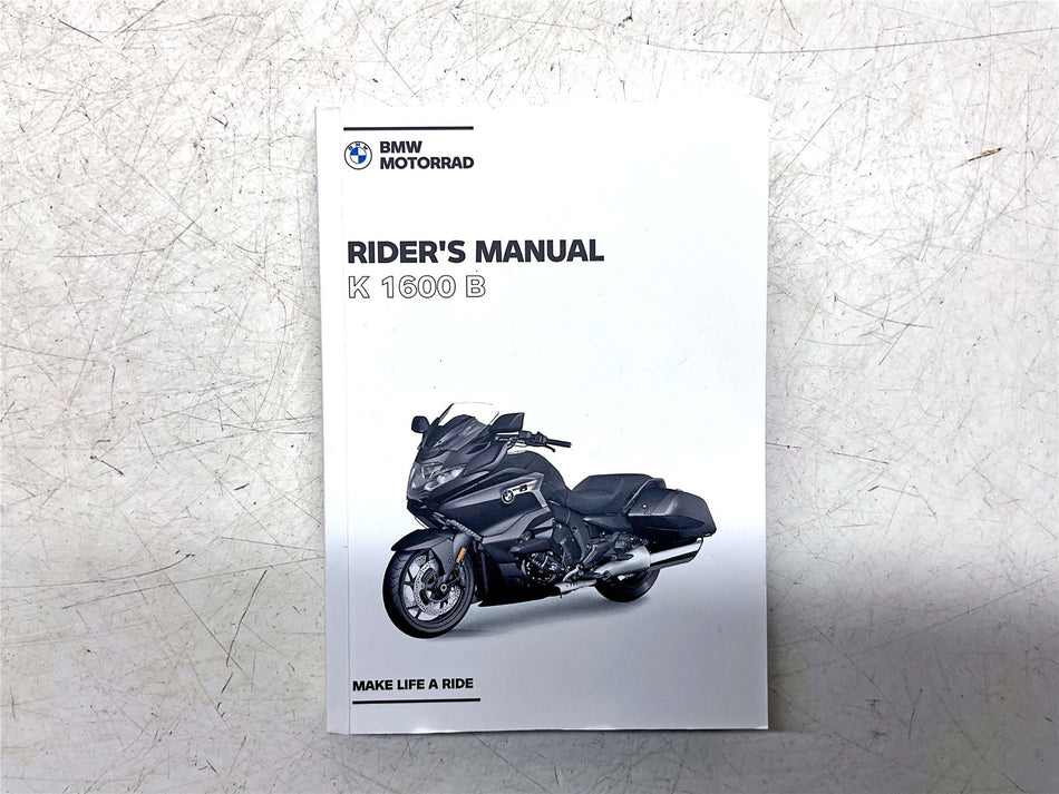 BMW K1600B Riders Manual